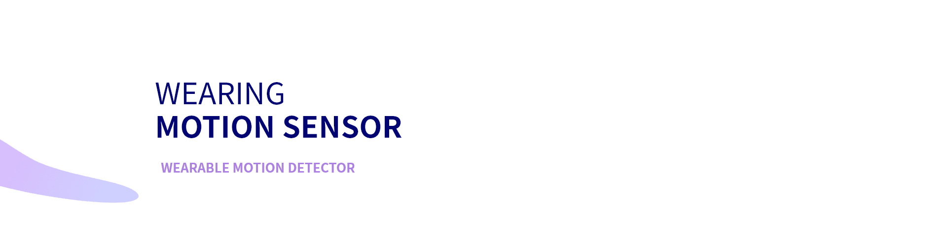 wearing motion sensor